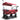 FROSAL Bollerwagen Nick PRO rot faltbar mit Schiebegriff Dach & Bremse