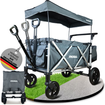 FROSAL Bollerwagen Victor faltbar/klappbar für Kinder