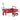 FUXTEC faltbarer Bollerwagen CT500 mit Sonnendach, rot
