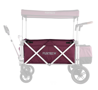 FUXTEC Bollerwagen Sitzstoffbezug für CTL900, purpur