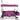 FUXTEC faltbarer Bollerwagen FX-CT350, purpur
