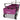 FUXTEC faltbarer Bollerwagen FX-CT350, purpur