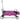 FUXTEC faltbarer Bollerwagen FX-CT350, purpur