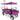 FUXTEC faltbarer Bollerwagen FX-CT350, purpur