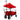 FUXTEC faltbarer Bollerwagen FX-CT350, rot