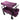 FUXTEC faltbarer Premium Bollerwagen FX-CT850 in Purpur (Lila)