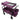 FUXTEC faltbarer Premium Bollerwagen FX-CT850 in Purpur (Lila)