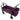 FUXTEC faltbarer Premium Bollerwagen FX-CT850 in Purpur (Lila)