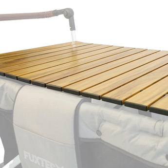 FUXTEC Bollerwagen Mobiler Alutisch Holzoptik für CTXL- 900