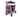 FUXTEC faltbarer 4-Sitzer XL Luxus Bollerwagen FX-CTXL900, purpur