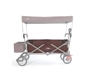 FUXTEC Bollerwagen Sitzstoffbezug für CT-500 / JW76C, braun