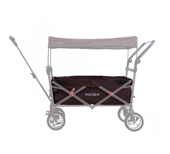 FUXTEC Bollerwagen Sitzstoffbezug für CT-700, braun