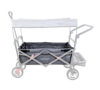 FUXTEC Bollerwagen Sitzstoffbezug für CT-800, grau
