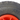 FROSAL Ersatzrad Nabe 25mm/75mm - Rad für Bollerwagen oder Sackkarre mit Achsstopfen