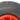 FROSAL Ersatzrad Nabe 25mm/75mm - Rad für Bollerwagen oder Sackkarre Luftrad
