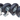 2 x Frosal Bockrolle + 2 x Lenkrolle Set Ø 260 x 85 mm | 3.00-4 Rad als 4-tlg. Set | Luftrad