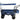 FROSAL Bollerwagen Nick PRO blau faltbar mit Schiebegriff Dach & Bremse