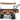 FROSAL Bollerwagen Nick PRO braun faltbar mit Schiebegriff Dach & Bremse