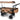 FROSAL Bollerwagen Nick PRO braun faltbar mit Schiebegriff Dach & Bremse
