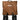 FROSAL Bollerwagen Nick PRO braun faltbar mit Schiebegriff Dach & Bremse