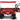 FROSAL Bollerwagen Nick PRO rot faltbar mit Schiebegriff Dach & Bremse