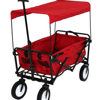 FROSAL Bollerwagen Lars faltbar mit Dach