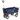 Sekey faltbarer Bollerwagen in blau, 102L