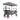 FUXTEC faltbarer Bollerwagen CT500 mit Sonnendach, grau