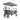 FUXTEC faltbarer Bollerwagen CT500 mit Sonnendach, grau