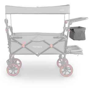 FUXTEC Bollerwagen Stoffbezug für Hecktasche CT850 grau