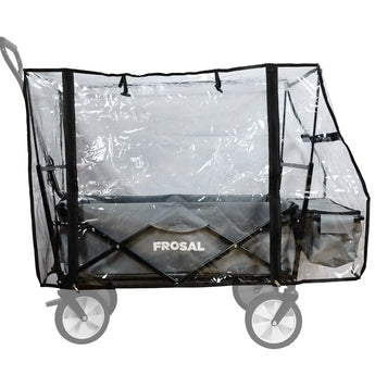 FROSAL Regenverdeck Bollerwagen Max Regenschutz