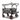 FUXTEC faltbarer Premium Kompakt-Bollerwagen CTC850, premium grau