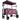 FUXTEC faltbarer Premium Bollerwagen FX-CTL900 in Lila (Purpur)