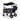 FUXTEC faltbarer Premium Bollerwagen FX-CTL950, schwarz