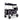 FUXTEC faltbarer Premium Bollerwagen FX-CTL950, schwarz